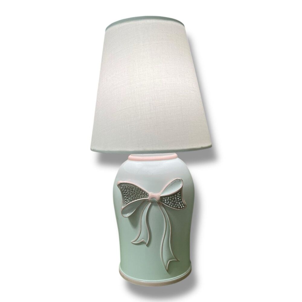 Coquette Bow Dimmable Tableside Nightlight Lamp